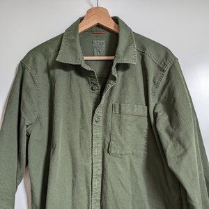 Topo Designs Dirt Shirt, Olive, Medium